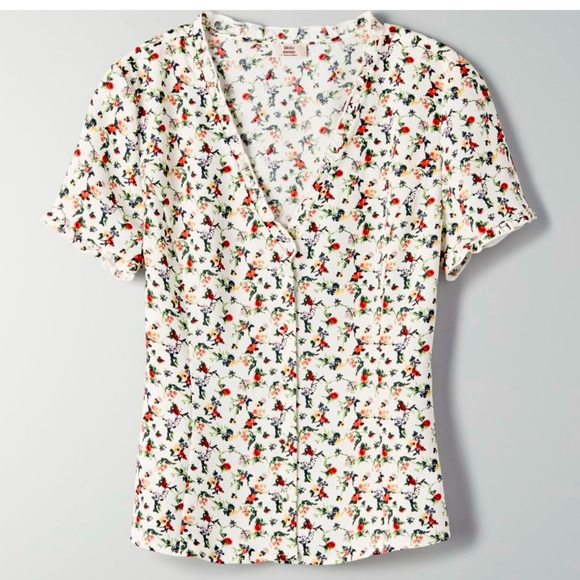 Little Moon Tops - Aritzia - Little Moon Acadia Blouse